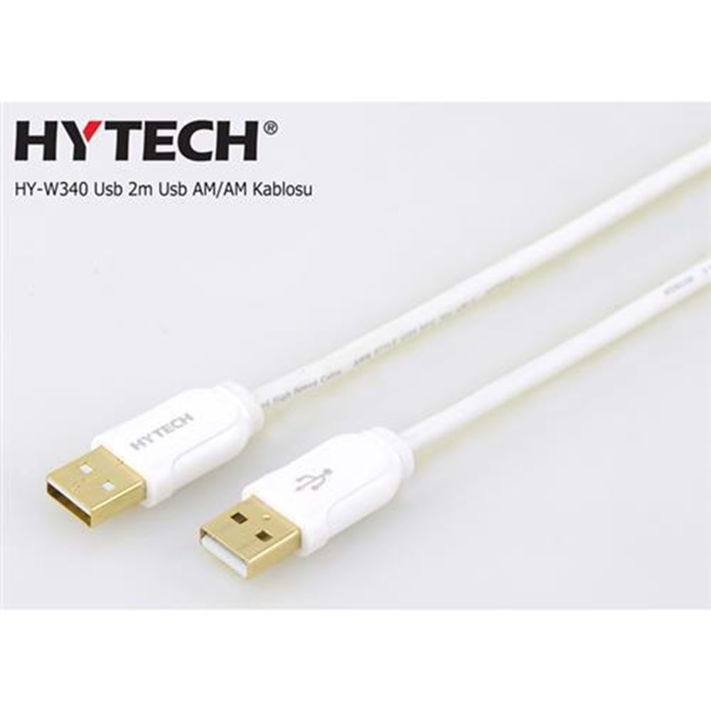Hytech HY-W340 2mt Erkek/Erkek (AM/AM) Usb TO USB Kablo