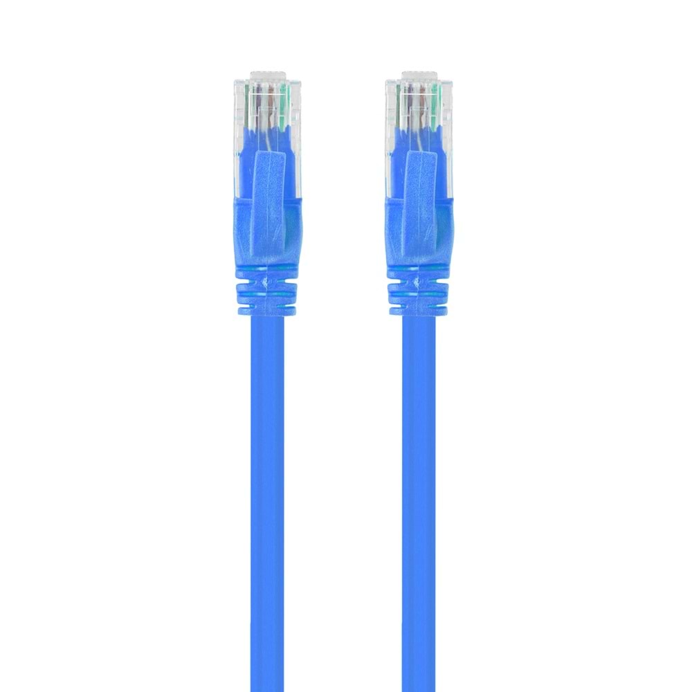 S-link SL-CAT610BL 10m Mavi CAT6 Kablo,Gigabit Cat6 internet Kablosu