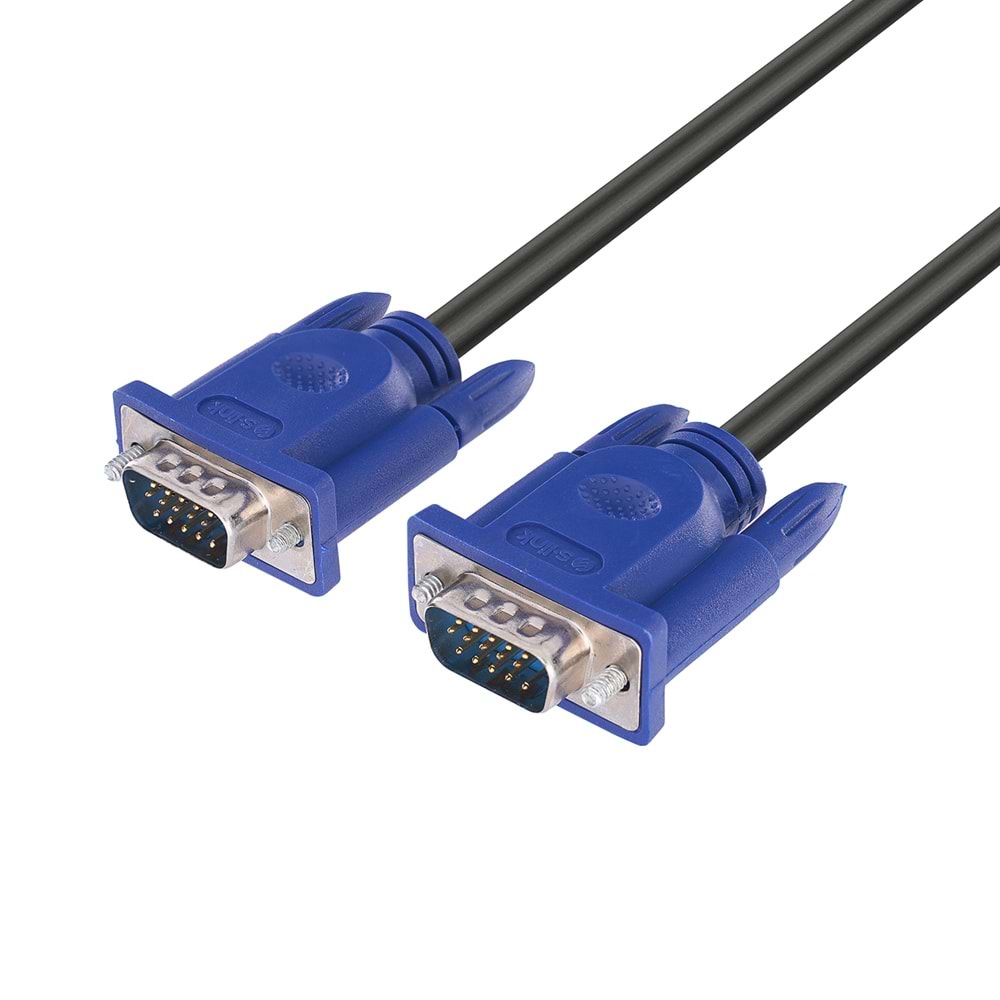 S-link SL-VGA10 10 Metre VGA Görüntü Aktarım Kablosu Siyah