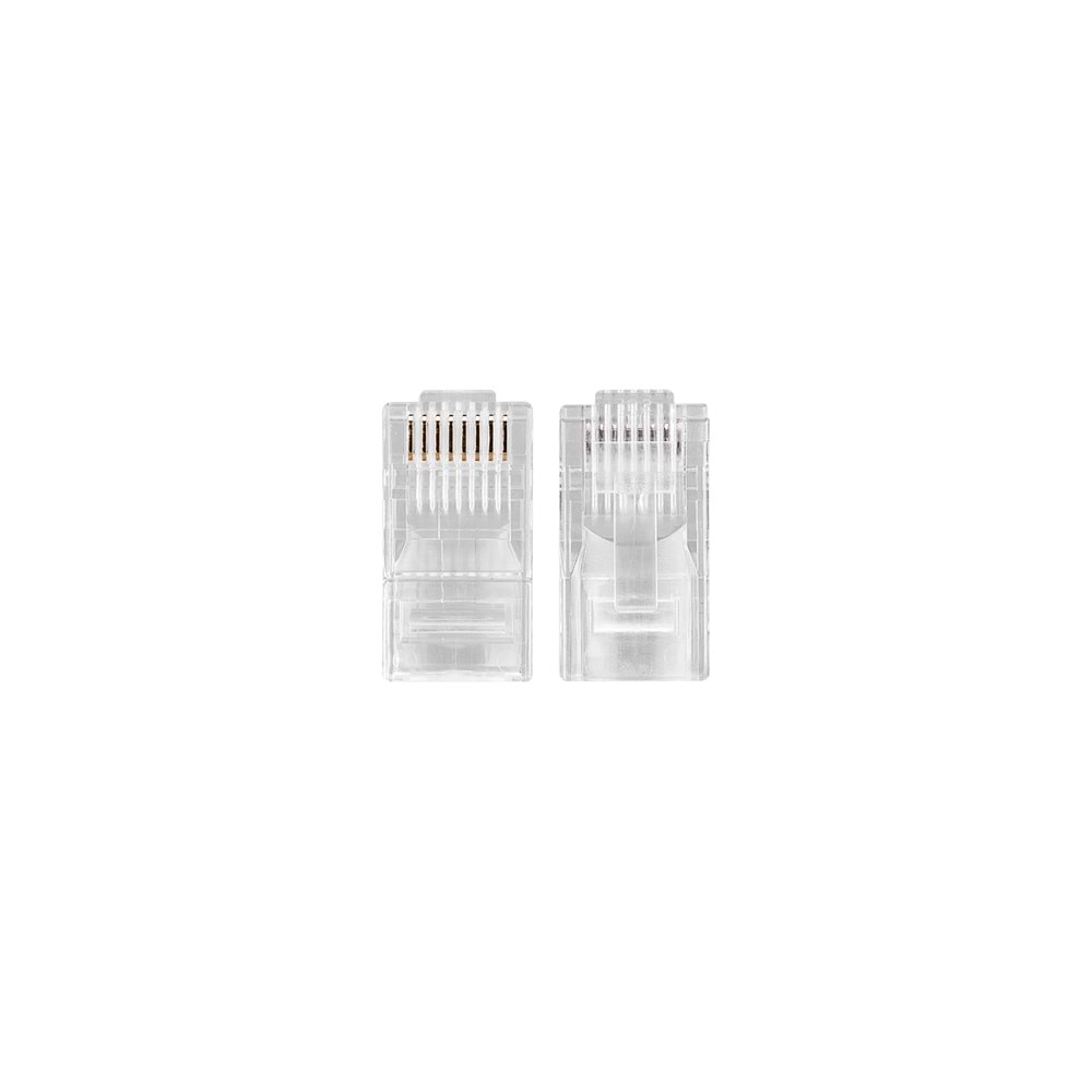 S-link SL-COB20P EZ RJ45 Cat6 Yeni Nesil Delikli Jack Konnektör 100 Adet