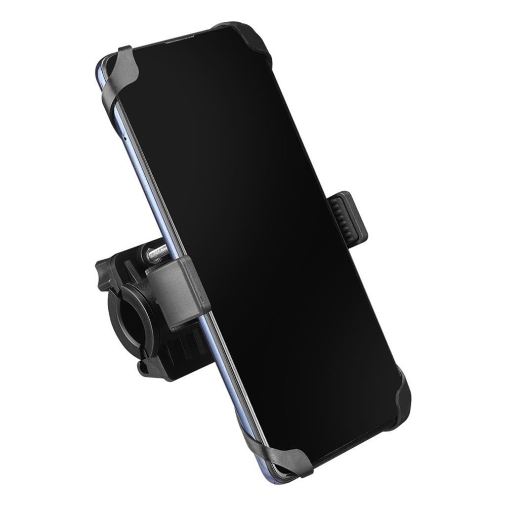 HYTECH HY-XH09 Universal Ayarlanabilir Siyah Bisiklet Telefon Tutucu