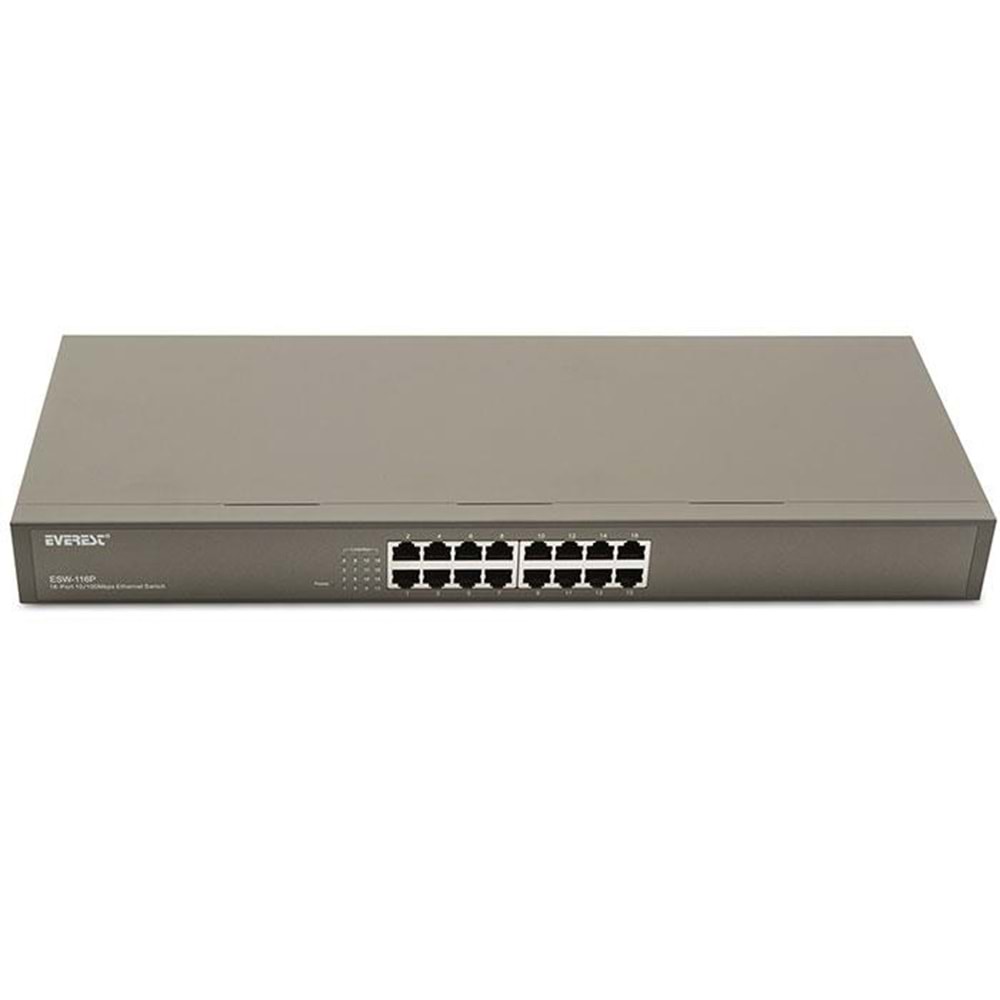 Everest ESW-116P 16 Port 10/100Mbps Switch Hub