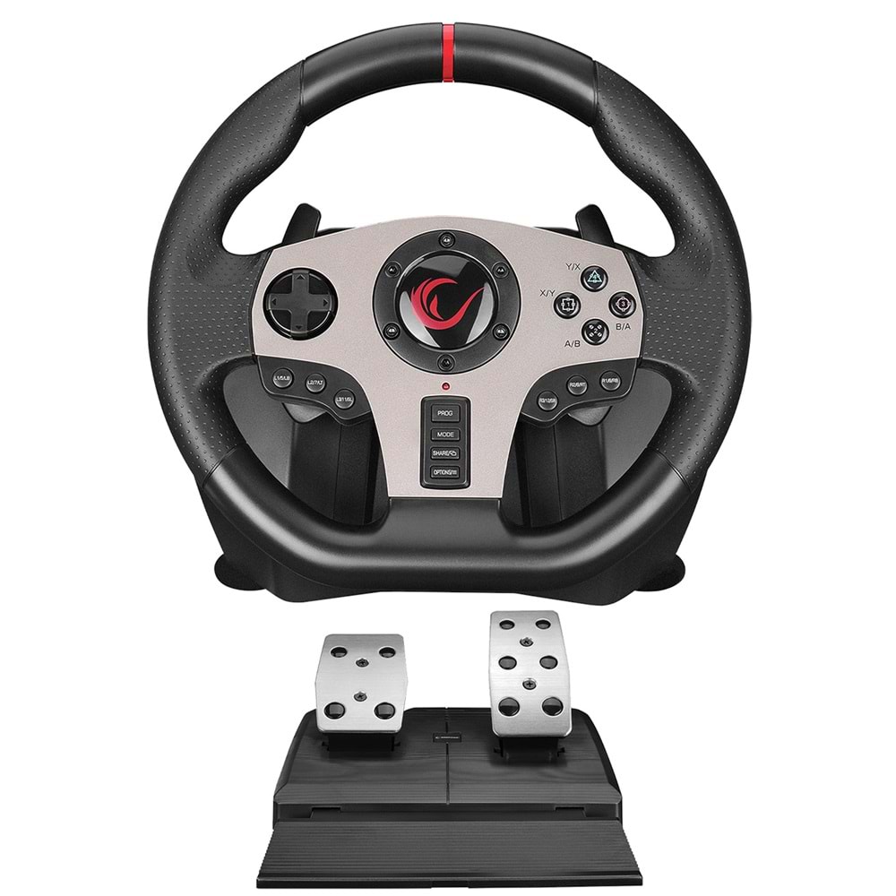 Rampage V900-S PS3/PS4/PC/XBOXONE/XBOX360 SWITCH 6 in 1 Pedallı Gaming Oyuncu Direksiyonu (Outlet)