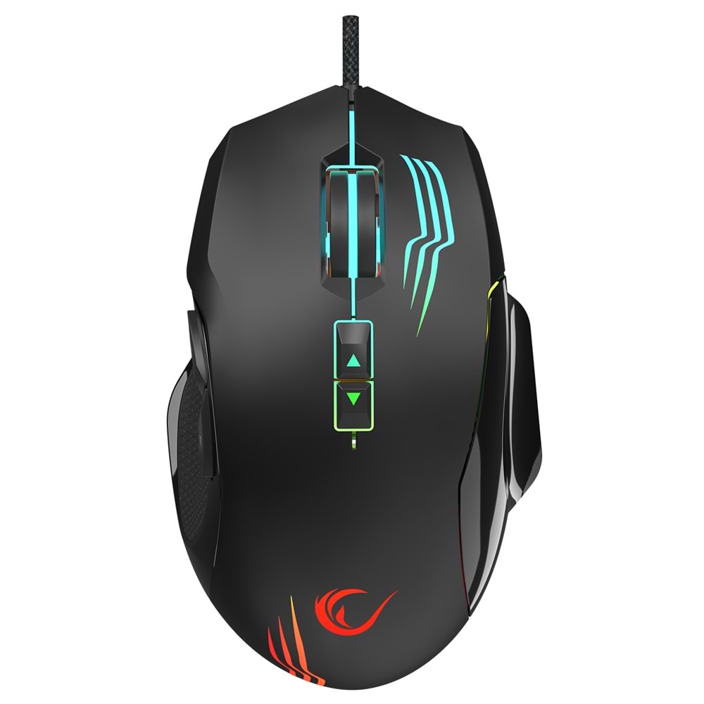 Rampage SMX-G38 CLAW USB 12800 DPI 7 Makro Tuşlu RGB Gaming Oyuncu Mouse