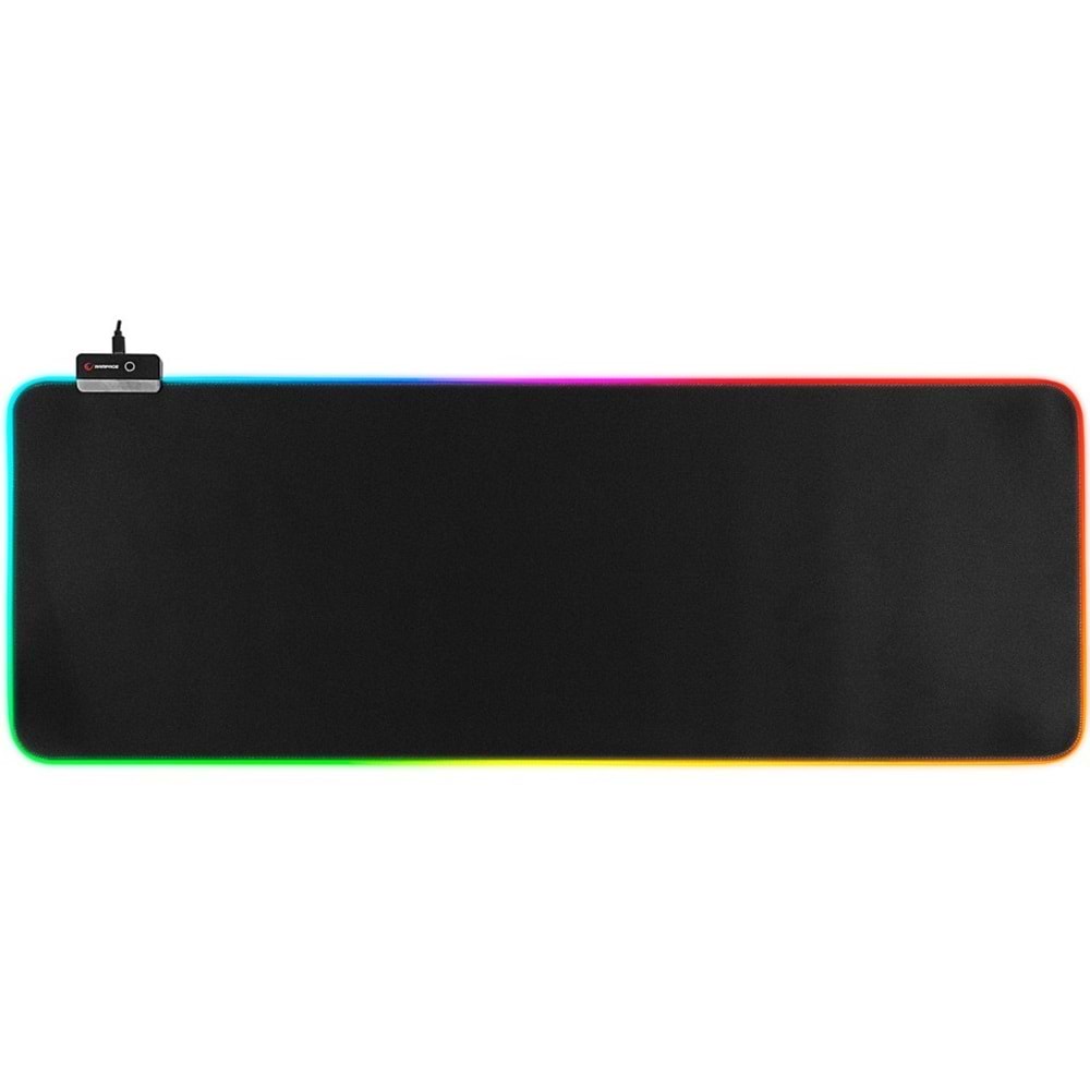 Rampage RGB XL (MP-22) Siyah 300*800*3mm RGB Ledli Gaming Mouse Pad (OUTLET-Kutu hasarlı)