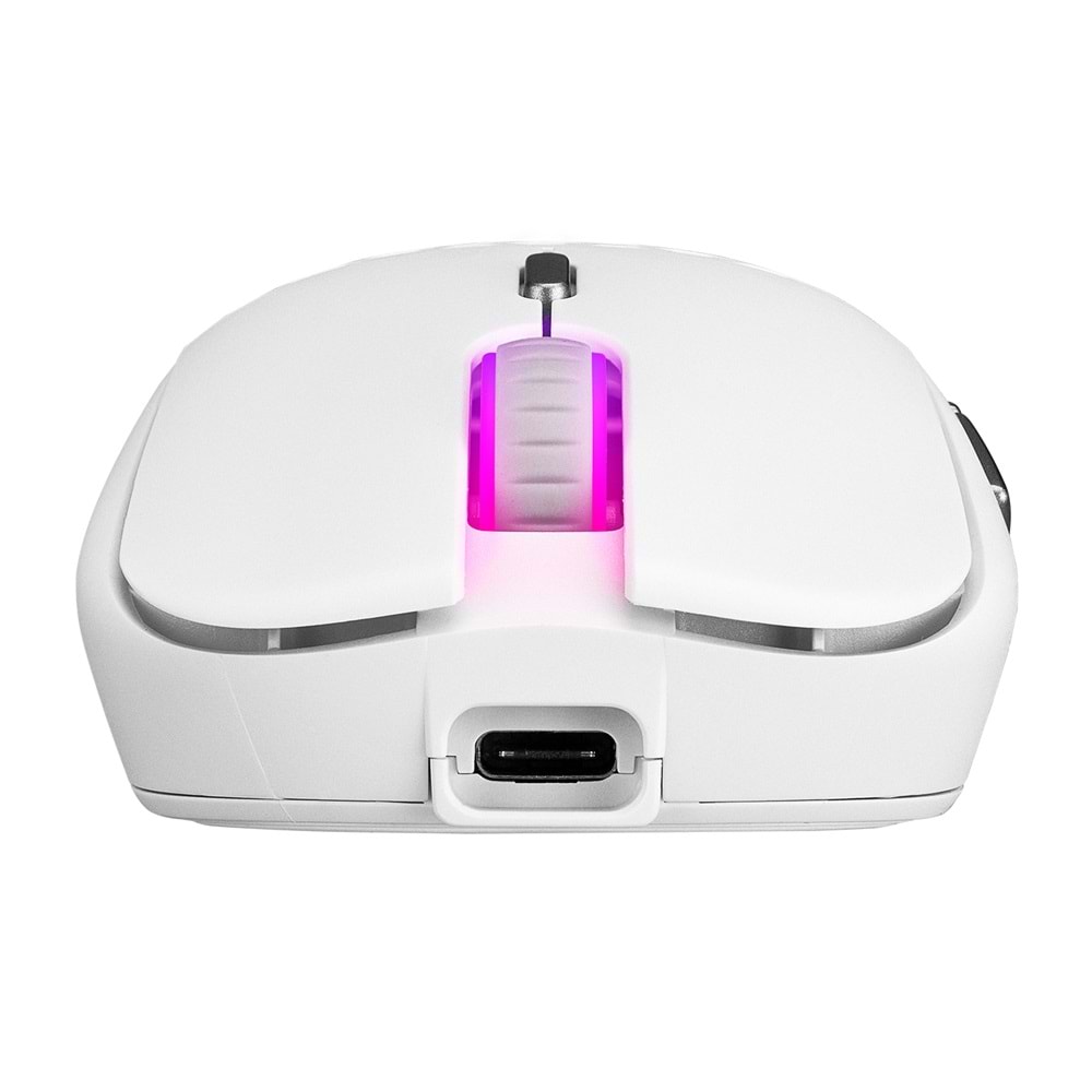 Rampage FURYZ 16000 DPI 1ms 3335 Sensör Kablosuz RGB Gaming Mouse Beyaz