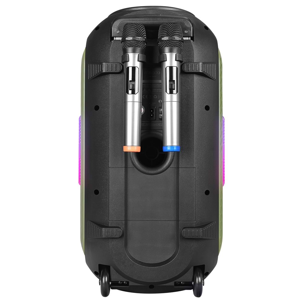 Mikado MD-BT125 100W USB/BT/TF/TWS 2 UHF Kablosuz Mikrofonlu Öğretmen/Toplantı Anfisi Outlet