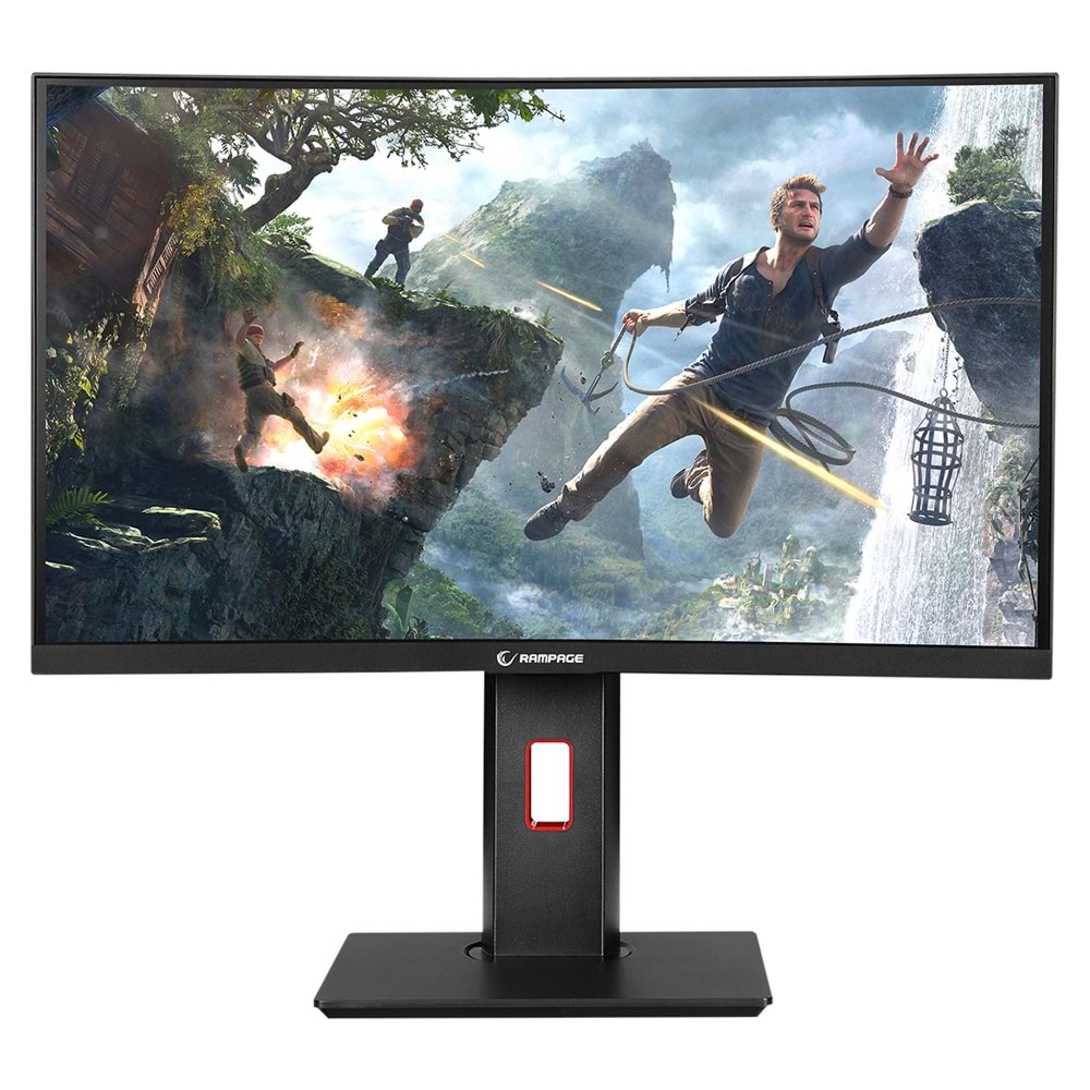Rampage TRIANGLE TR24R165C 24 165Hz 1ms CSOT VA Full HD RGB Freesync HDR Pivot PC Curved Oyuncu Monitörü Outlet