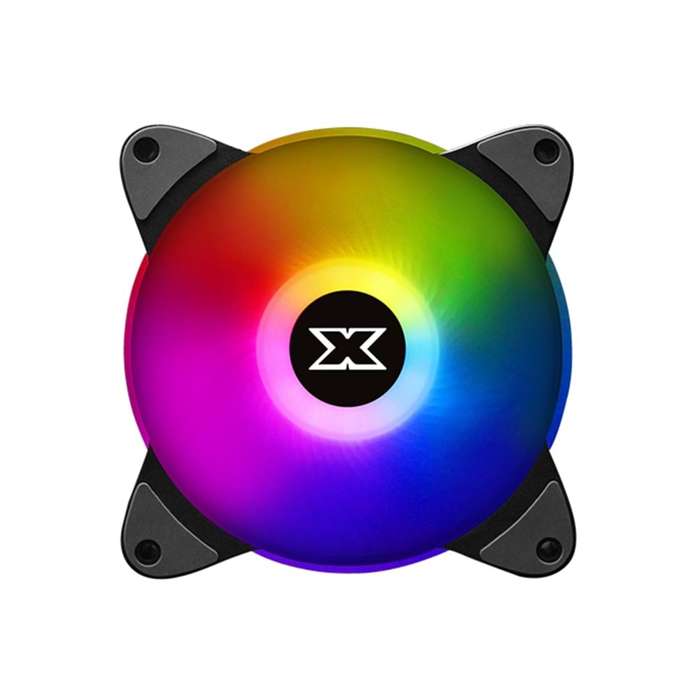 Xigmatek EN45433 GALAXY III ESSENTIAL 3x12cm BX120 ARGB Fan Kontolcü+Kumanda Siyah Kasa Fan Kiti