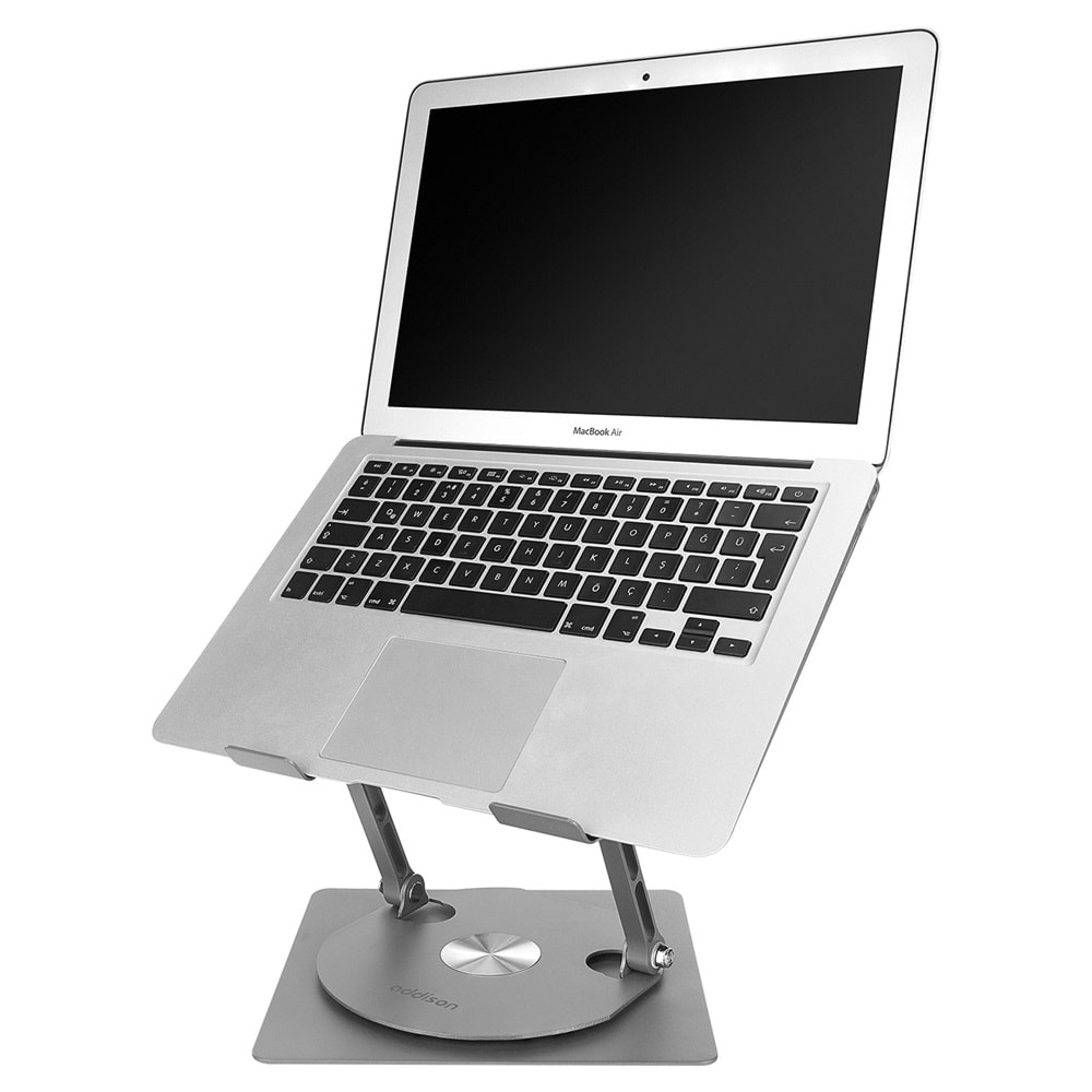 Addison AD-RC30 360 Derece Dönen Ayarlanabilir Katlanabilir Metal Notebook Laptop Yükseltici Stand
