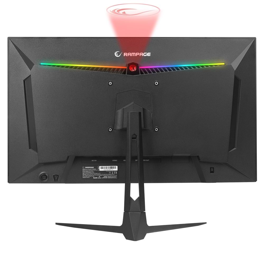 Rampage Cyclops CY25R240 25 İnç 240Hz 1ms FHD VA HDR FreeSync RGB Oyuncu Monitörü outlet