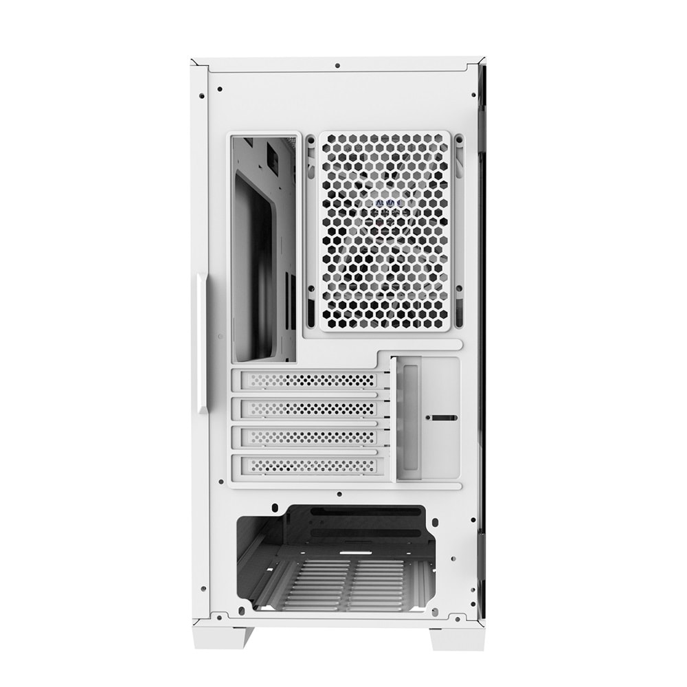 Zalman Z1 ICEBERG WHITE Beyaz 3*12cm Fan Temperli Camlı Mini-T Gaming Oyuncu Kasası