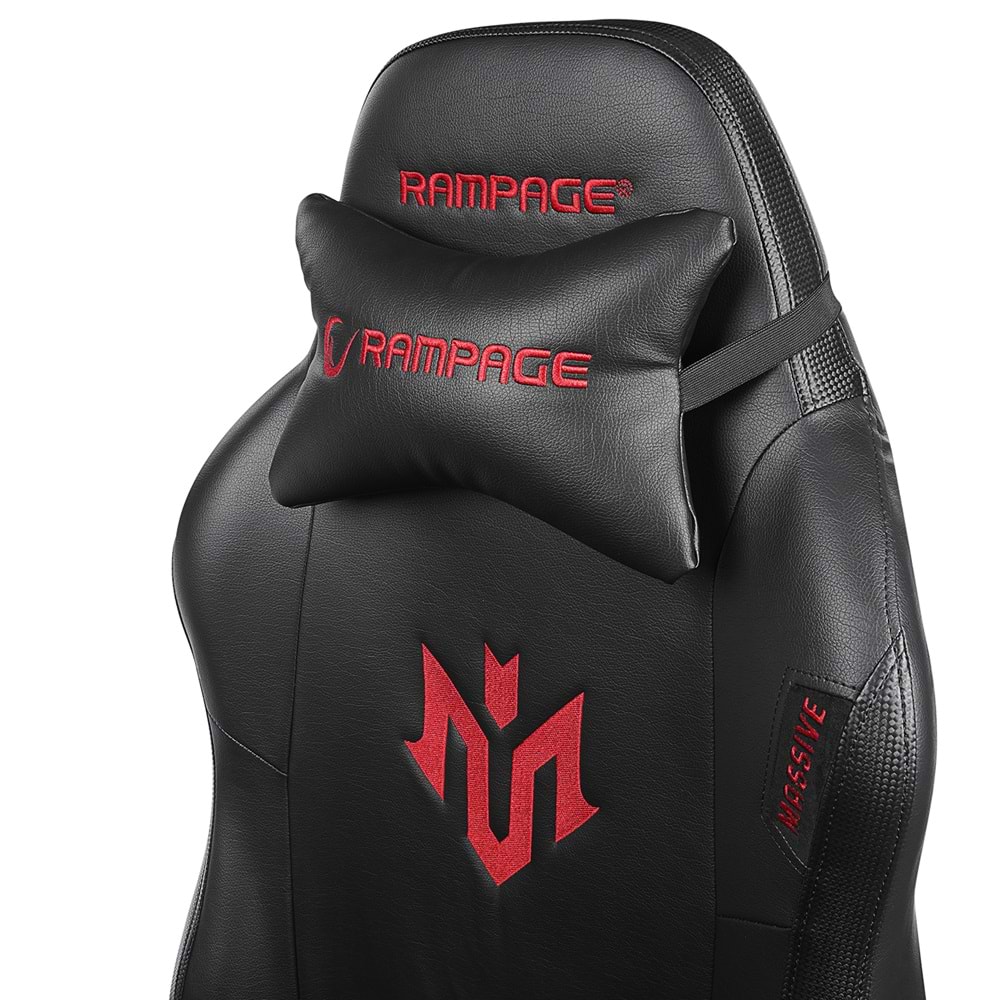 Rampage KL-R45 MASSIVE Kırmızı/Siyah Oyuncu Koltuğu (OUTLET)