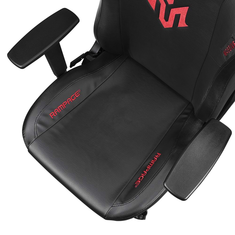Rampage KL-R45 MASSIVE Kırmızı/Siyah Oyuncu Koltuğu (OUTLET)