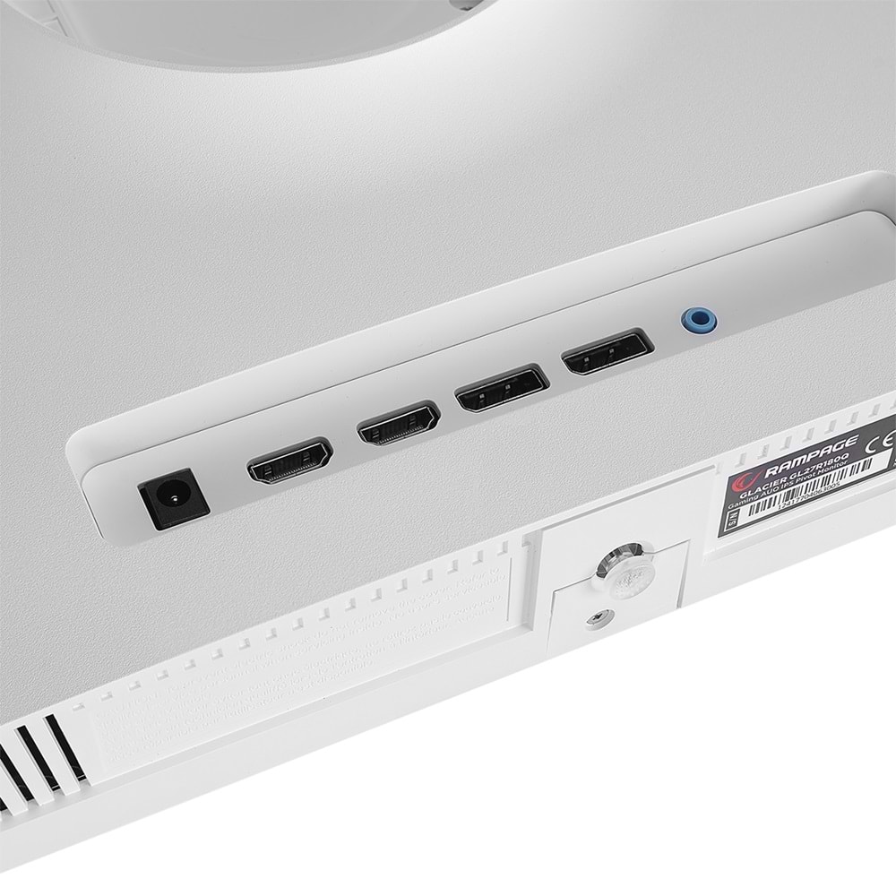 Rampage GLACIER GL27R180Q 27 180Hz 1ms AUO IPS QHD 2K AdaptiveSync RGB Pivot Beyaz Flat Oyuncu Monitörü