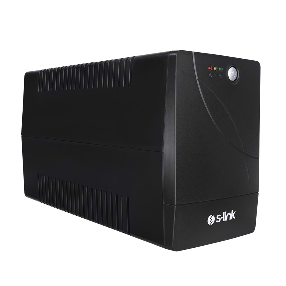 S-link FORCE U15 1500VA 900W Line-Interactive Kesintisiz Güç Kaynağı UPS Siyah Outlet