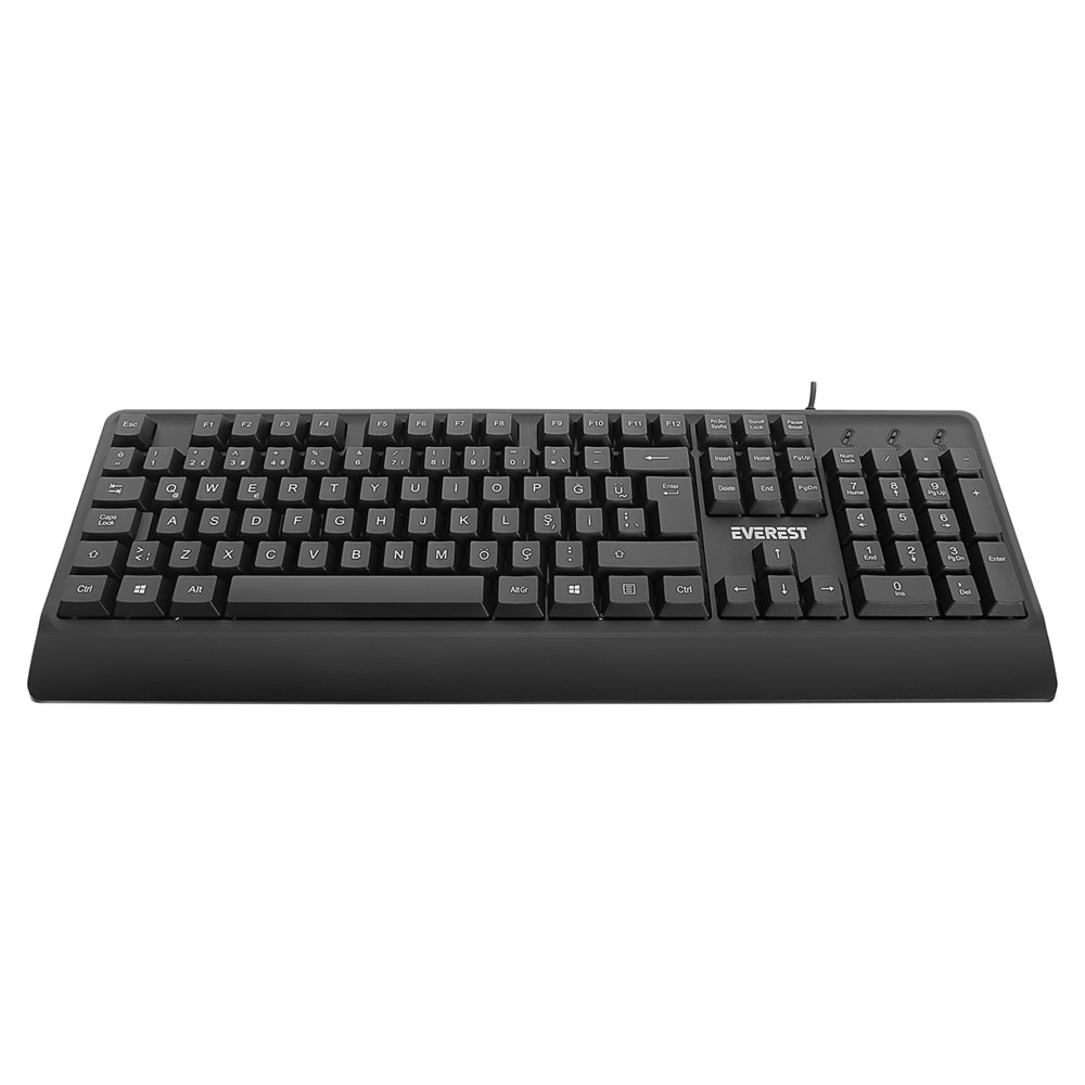 Everest KM-619 Siyah USB Q Klavye Mouse Seti
