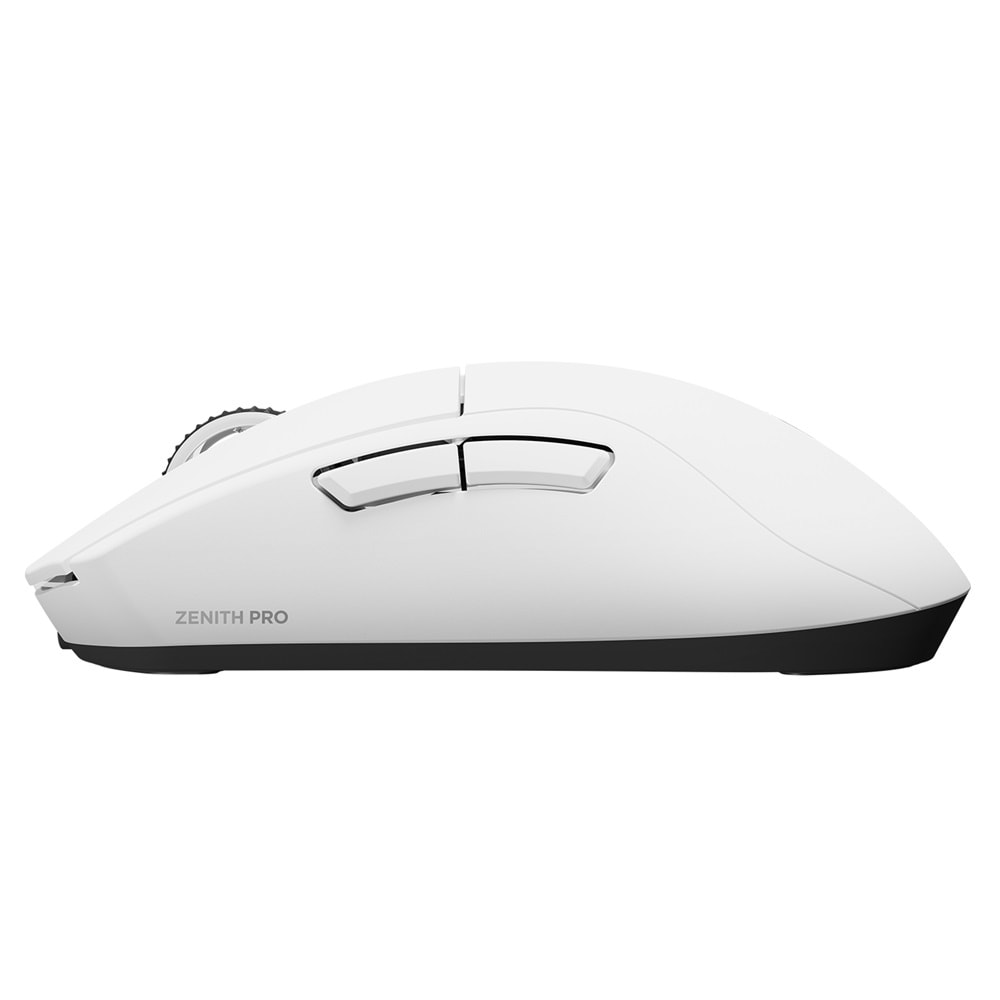 Rampage ZENITH PRO 4K Kablosuz PAW3395 RGB Beyaz Gaming Oyuncu Mouse