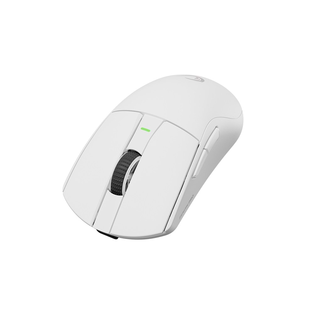 Rampage ZENITH PRO 4K Kablosuz PAW3395 RGB Beyaz Gaming Oyuncu Mouse