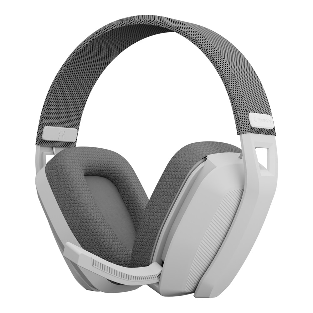 Rampage BLITZ Beyaz/Gri Wireless 2.4G Bluetooth Mikrofonlu Kablosuz Oyuncu Kulaklığı
