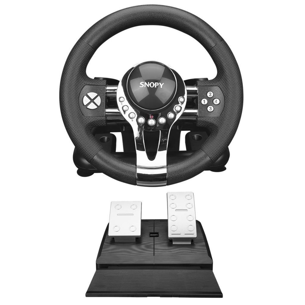 Snopy V5H PRO XBOX ONE S/PS4/PS3/PC/SWITCH Metalik Pro Oyuncu Direksiyonu (OUTLET)