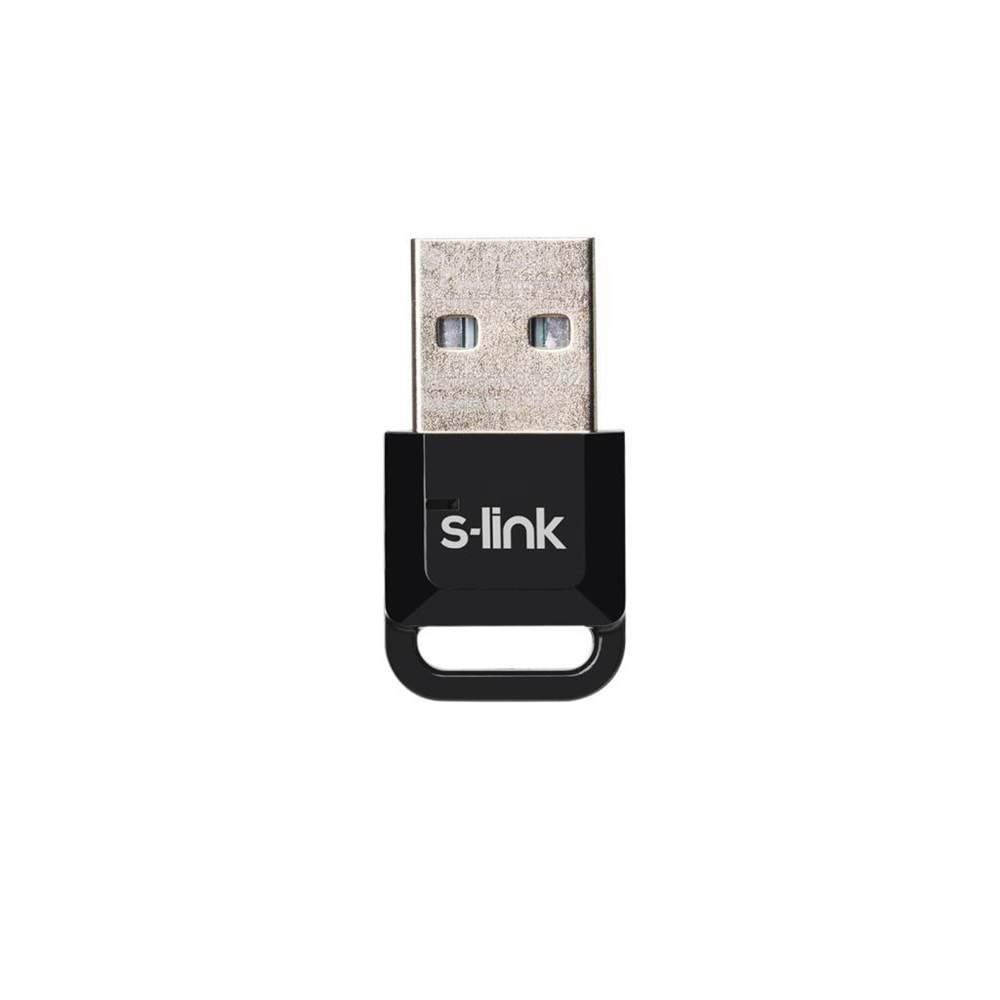 S-link SLX-BL053 Bluetooth 5.3 Alıcı, Mini Dongle Usb Alıcı, Bluetooth 5.3 Adaptör, USB Bluetooth 5.3, Win7/8/10/11 Tak Çalıştır, Çoklu Cihaz Bağlama (PC içindir)