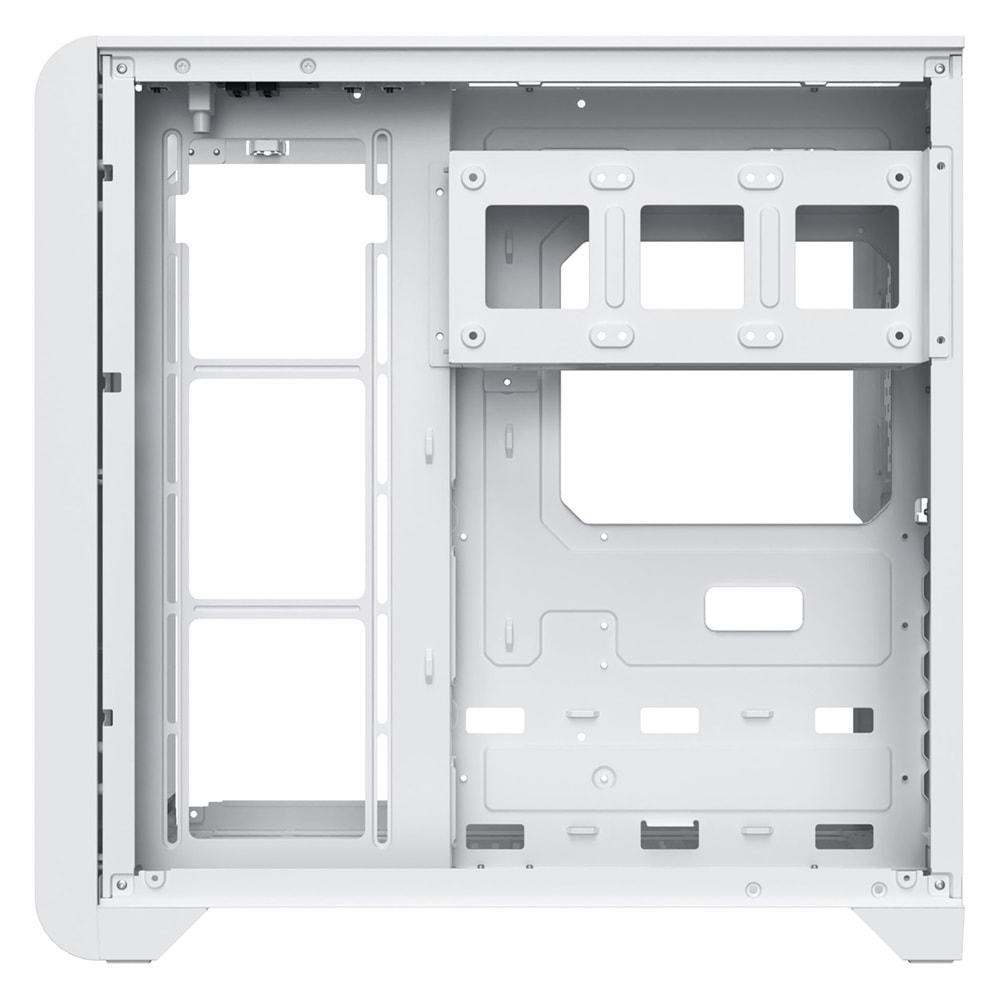 Xigmatek EN44281 PANO S ARCTIC Beyaz 3 Taraf Temperli Cam 7x120mm ARGB Fan Type-C USB 3.0 E-ATX Gaming Kasa OUTLET