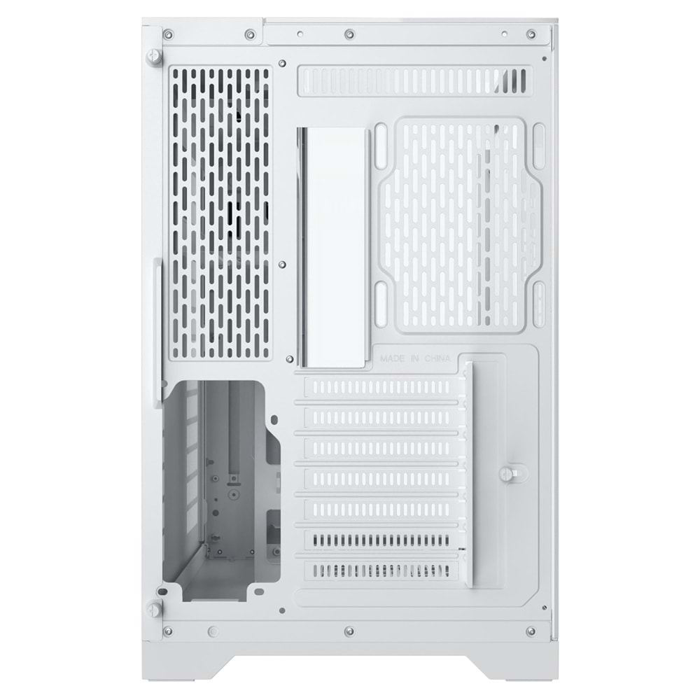 Xigmatek EN44281 PANO S ARCTIC Beyaz 3 Taraf Temperli Cam 7x120mm ARGB Fan Type-C USB 3.0 E-ATX Gaming Kasa OUTLET