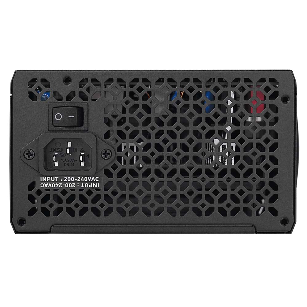 Rampage MATE M650-80PB 650W 12cm Fan Full Modular 80 Plus Bronze Aktif PFC Beyaz Power Supply