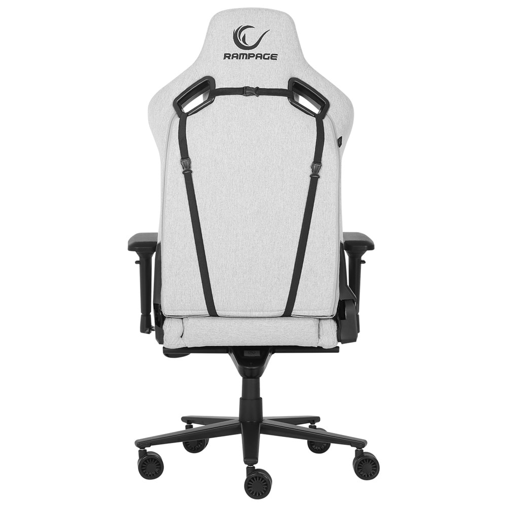 Rampage KL-R21 GRAND SERIES Üst Seviye Terletmez Kumaş Fildişi Gaming Oyuncu Koltuğu (OUTLET)