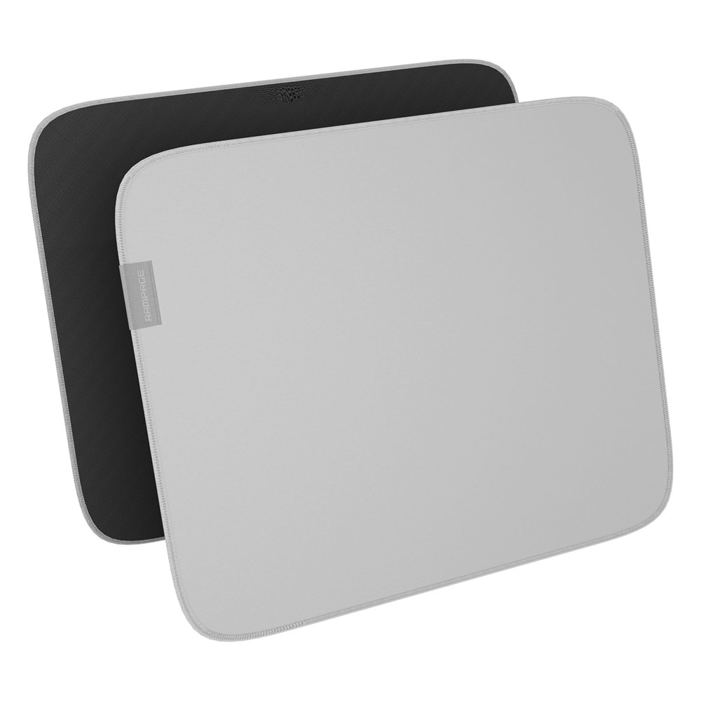 Rampage Pulsar Pro S 290x240x3mm Dikişli Neutral Kumaş Gri Gaming Mouse Pad
