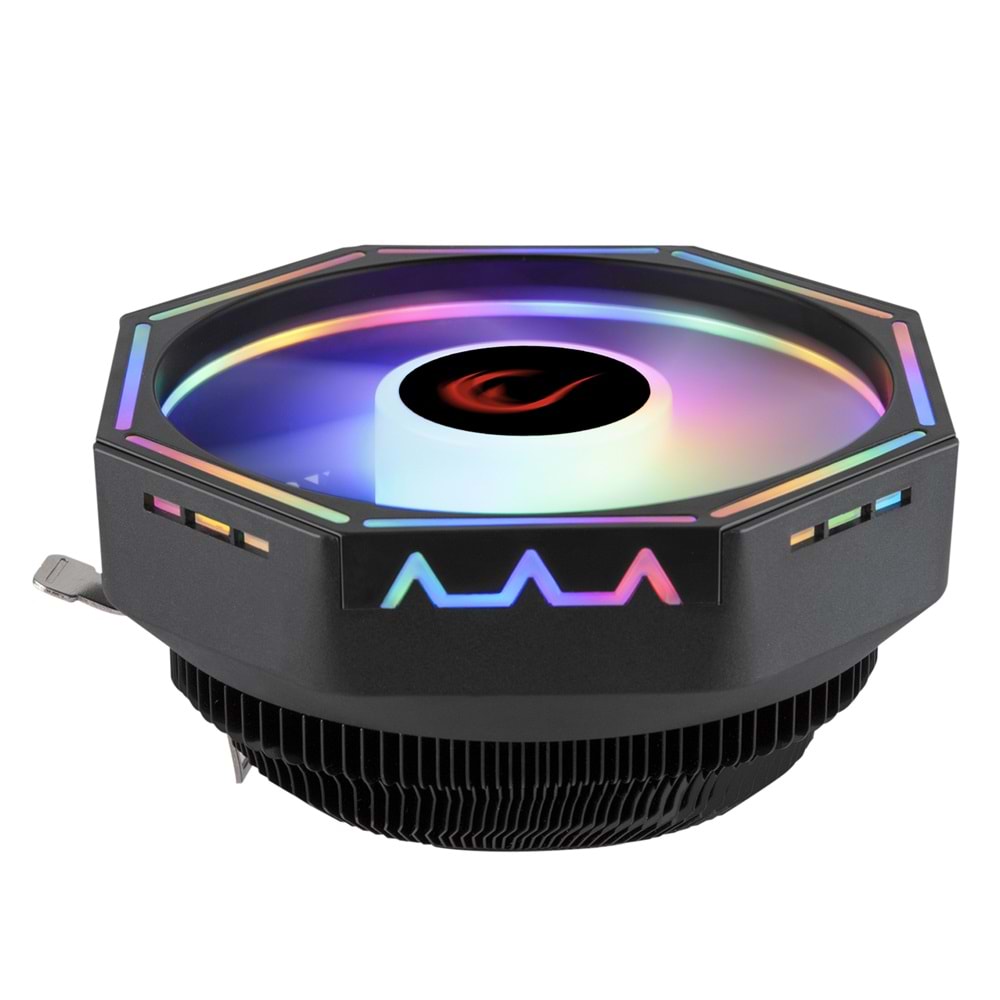 Rampage RM-C04 COOLBLADE Rainbow Intel LGA1851/1700 AMD AM5 Uyumlu RGB Hava Soğutmalı CPU Fan