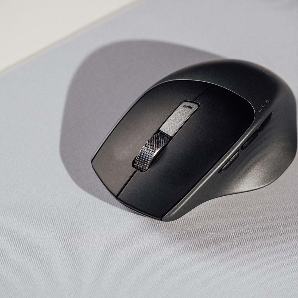 Everest SM-BT24 Usb Metalik Siyah 2in1 Bluetooth ve 2.4GHz Kablosuz Mouse