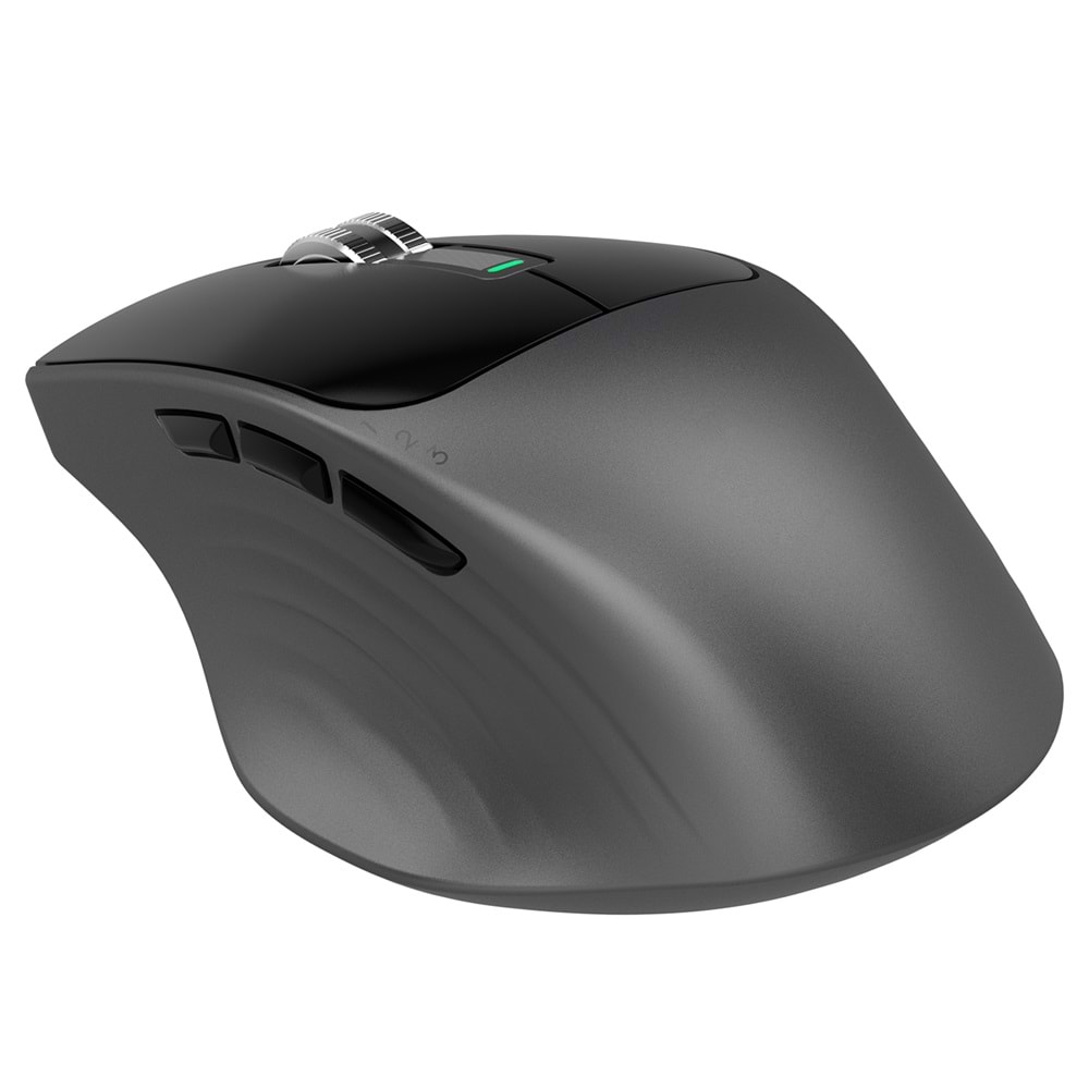 Everest SM-BT24 Usb Metalik Siyah 2in1 Bluetooth ve 2.4GHz Kablosuz Mouse