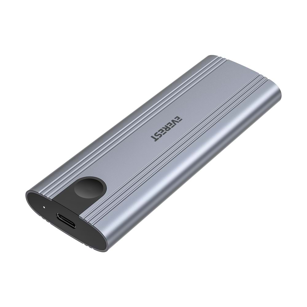 Everest HDC-M225 Harici USB-C PCIe NVMe M.2 SSD Hdd Kutusu