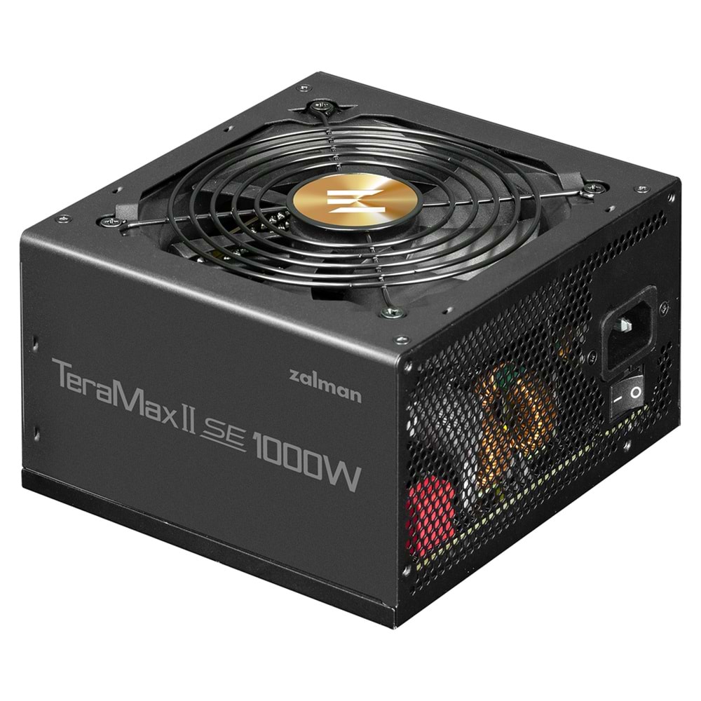 Zalman ZM1000-TMX2SE TeraMax2SE 1000W 80Plus Gold ATX3.1 + PCI5.1 Siyah Full-Modular Power Supply