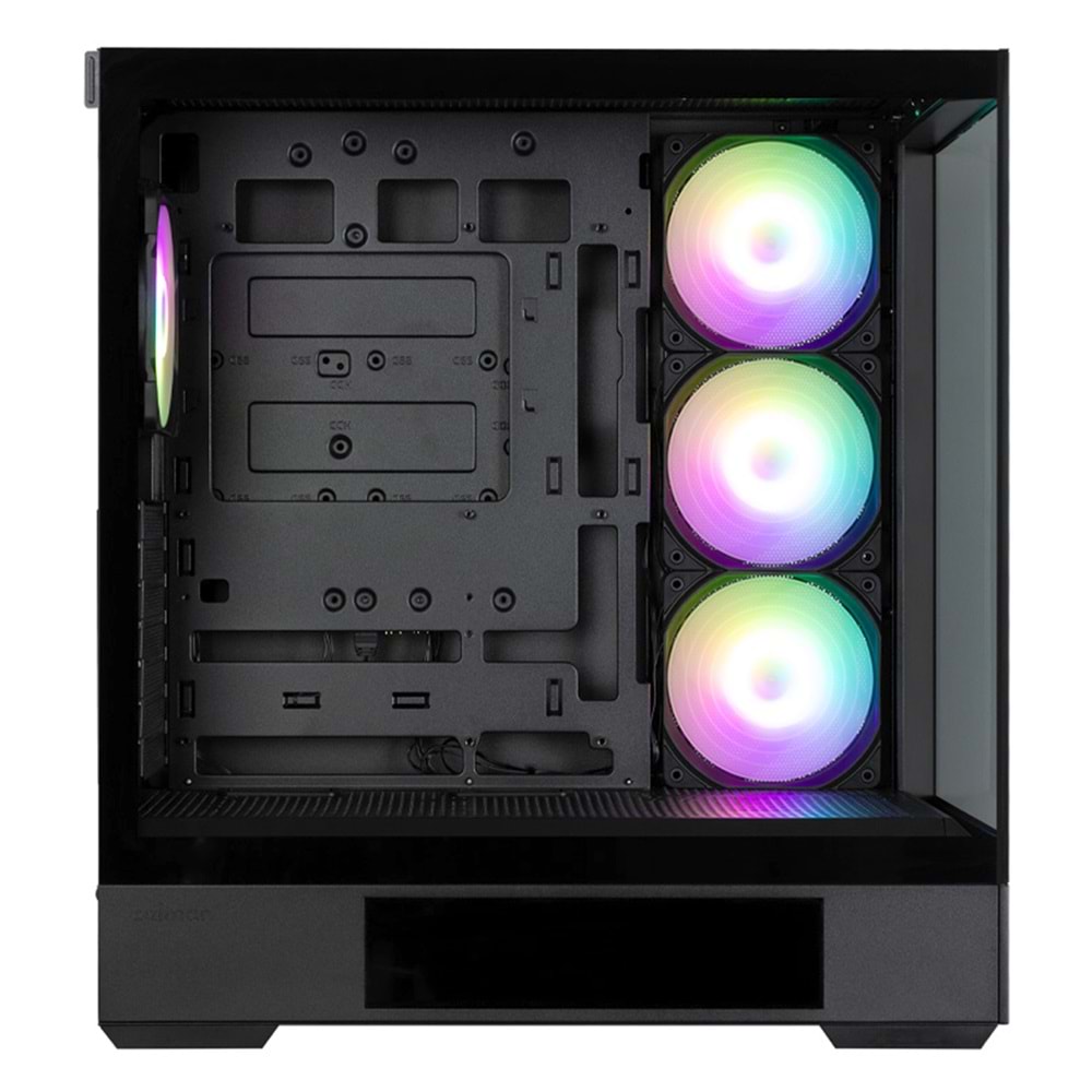 Zalman P40 DS 9.1” LCD Ekranlı 4xARGB Fanlı ATX Gaming Oyuncu Kasası
