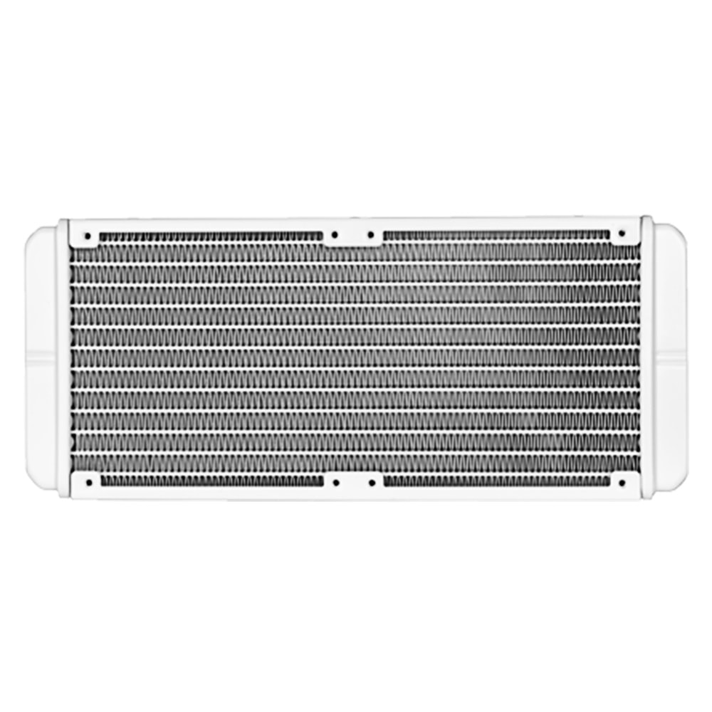 BitFenix KUZY BFW-KCD-240-WW27A-RP Dijital Göstergeli ARGB Fanlı AM5/LGA1851 Beyaz 240mm LCD Sıvı Soğutucu Outlet