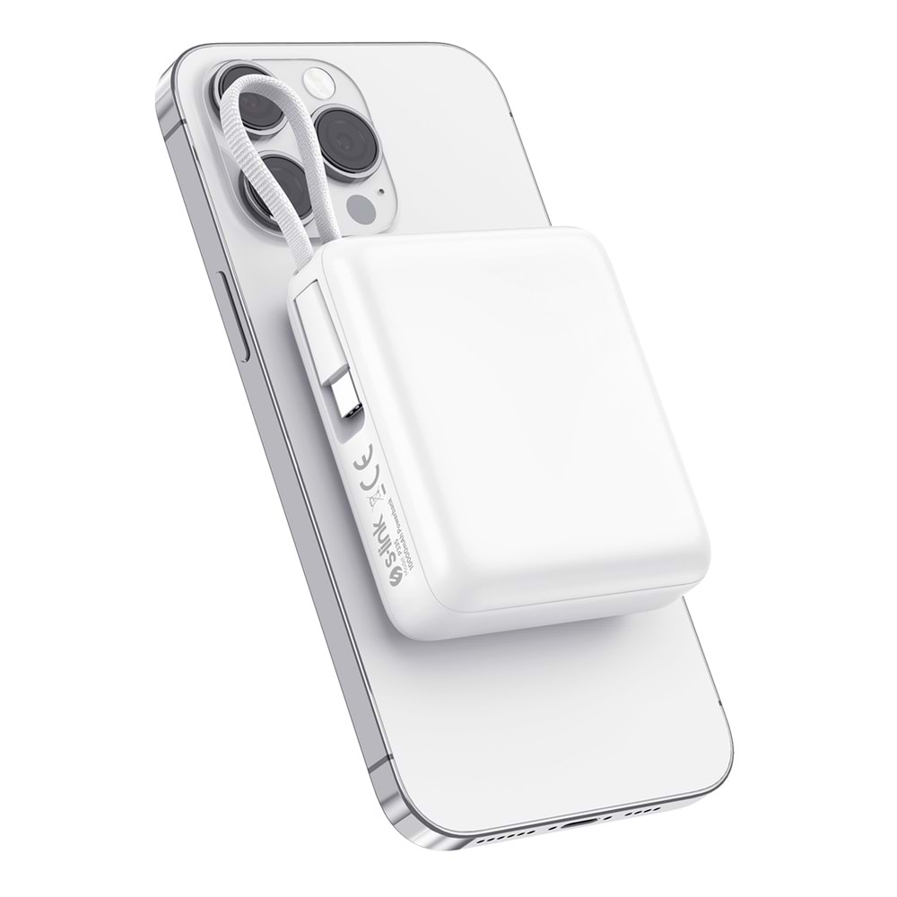 S-link P335 10000mAh PD35W+QC30W-HSC22,5W Gri LCD Taşınabilir Pil Şarj Cihazı Powerbank