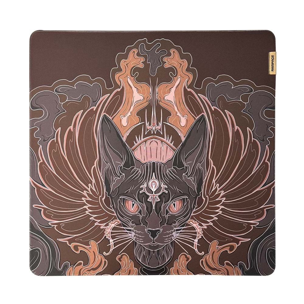 Rampage Syrax 500x500x4mm Taiwan Natural Rubber Gaming Mouse Pad