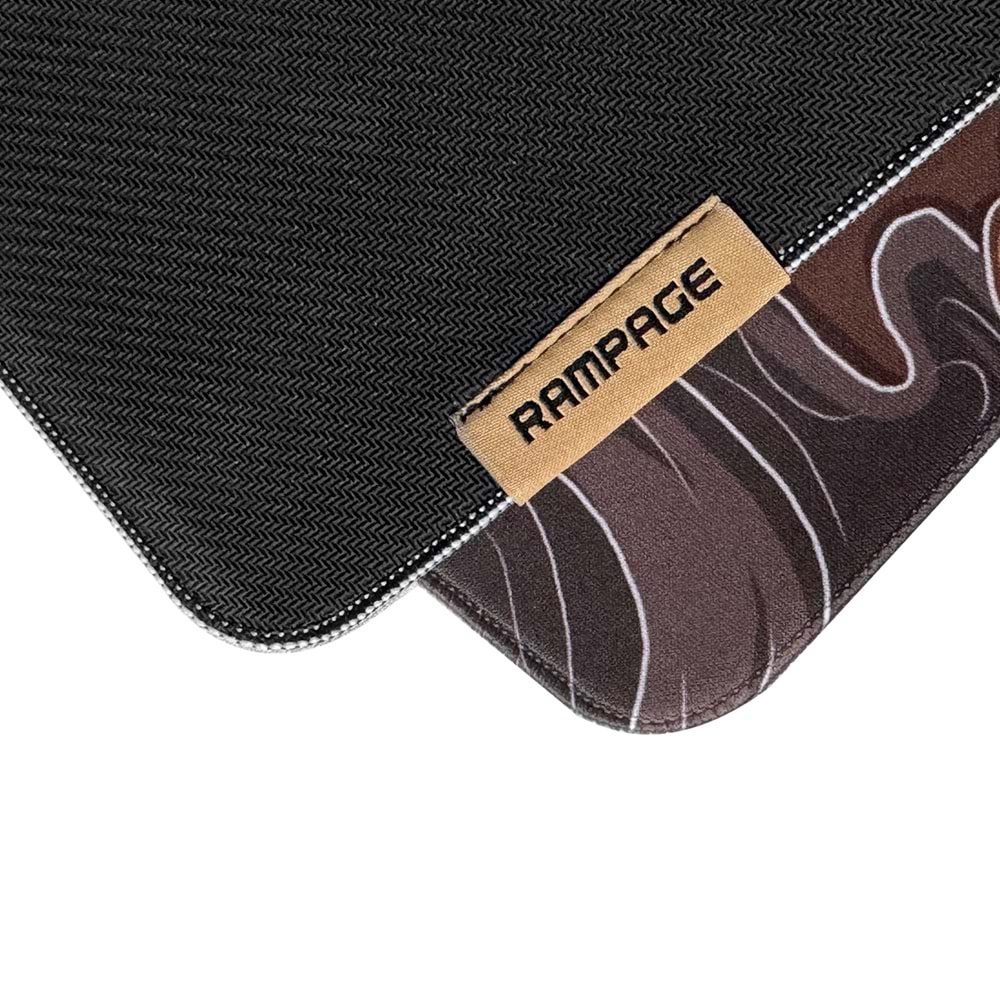 Rampage Syrax 500x500x4mm Taiwan Natural Rubber Gaming Mouse Pad
