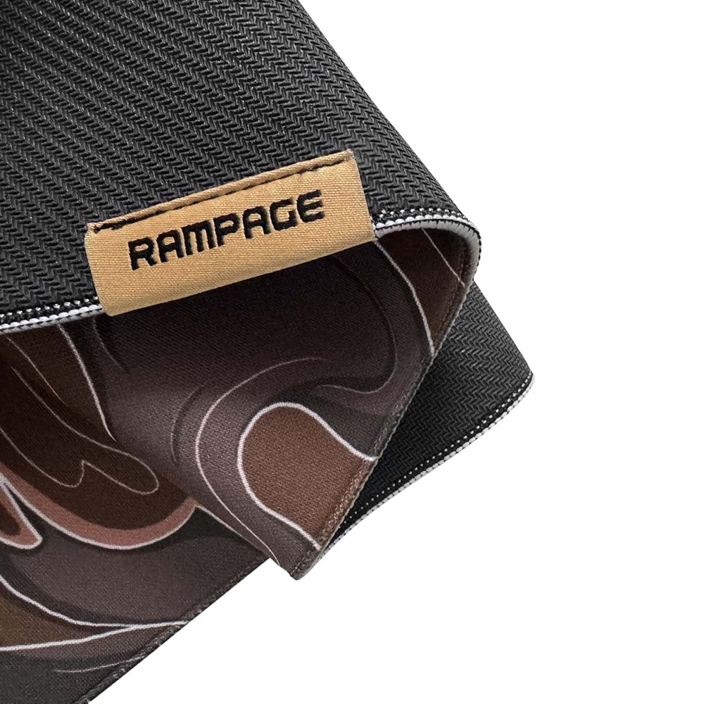 Rampage Syrax 500x500x4mm Taiwan Natural Rubber Gaming Mouse Pad