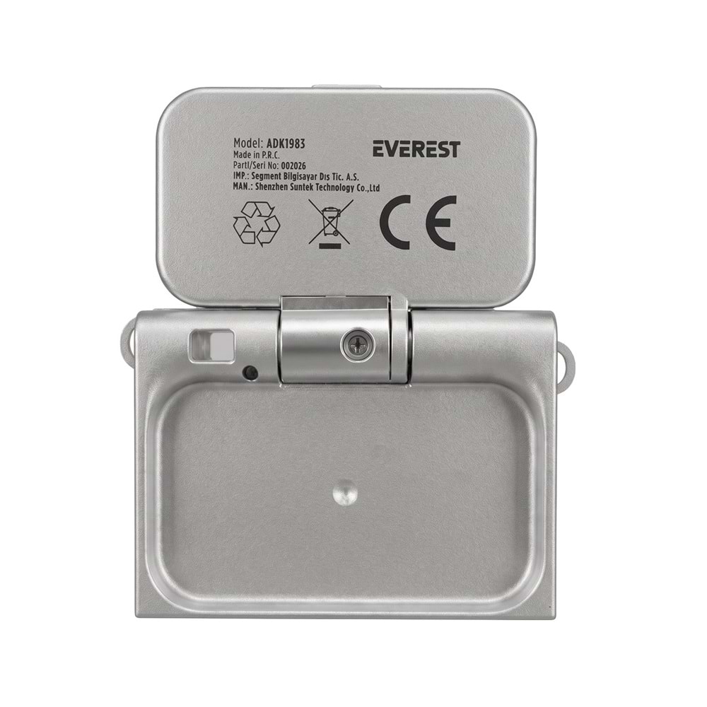 Everest ADK1983 Kahve 2K QHD 1.47 İnç Mini Retro Dijital Kamera