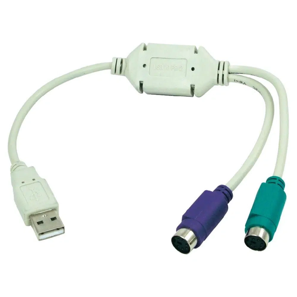 NBTech NB-PS2 Usb TO 2 PS/2 Çevirici Adaptör Kablosu