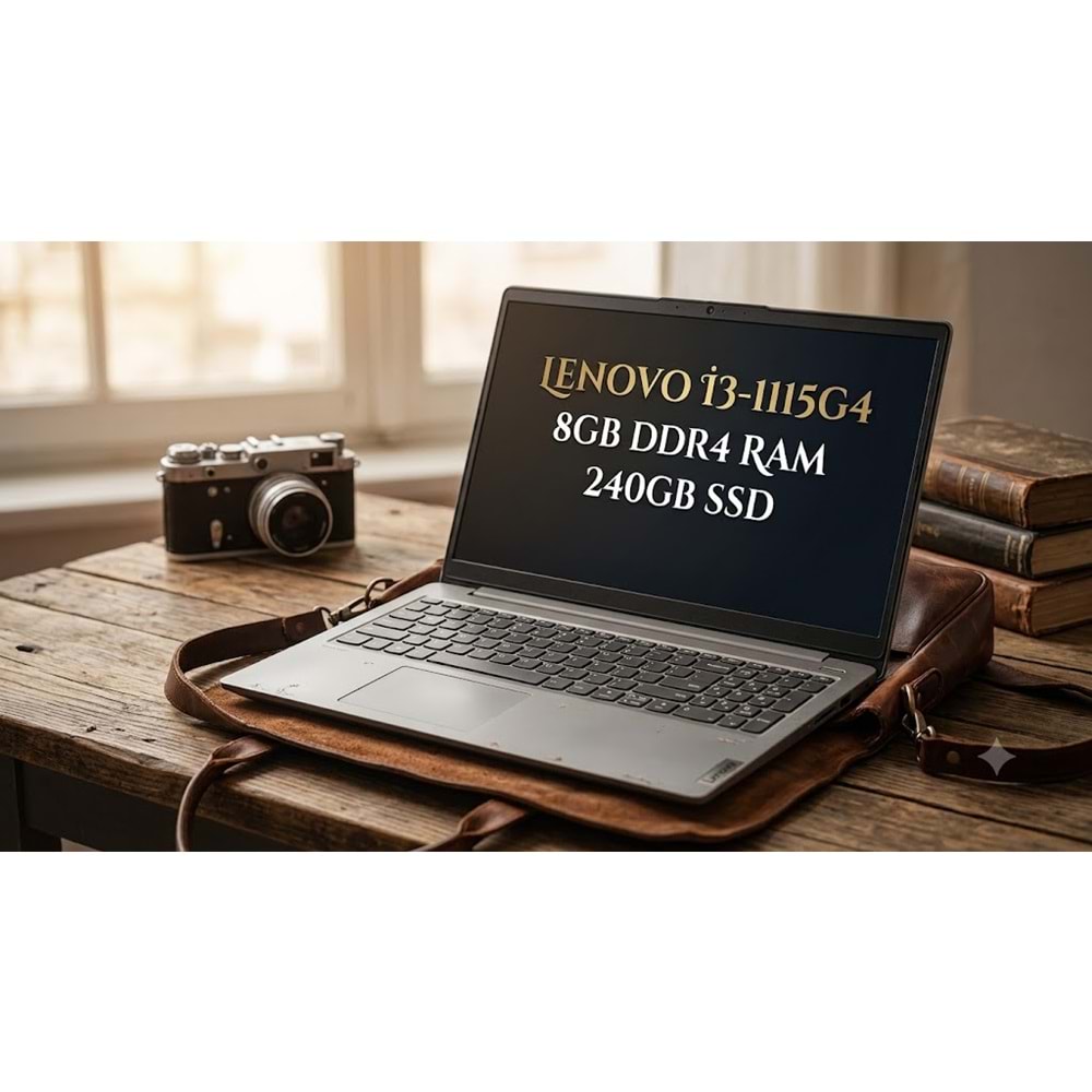 Lenovo IdeaPad 3 15ITL6 82H80253TX İkinci El i3-1115G4 8GB RAM 256GB SSD 15.6