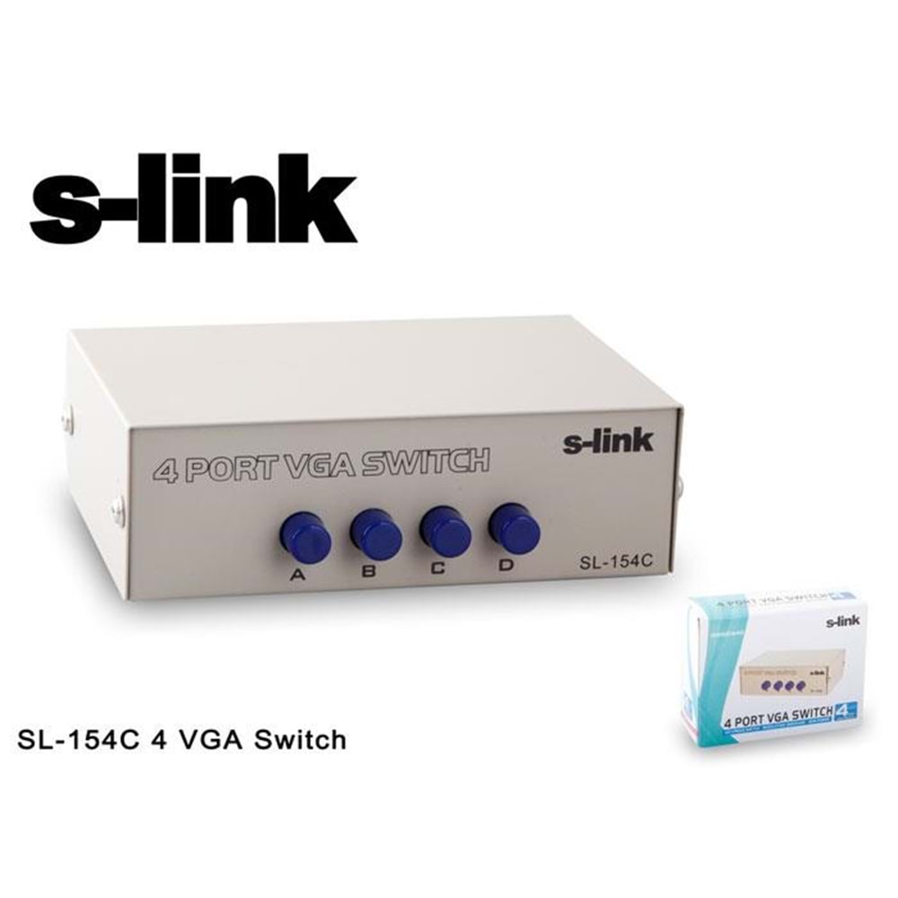 S-link SL-154C 4 VGA Switch