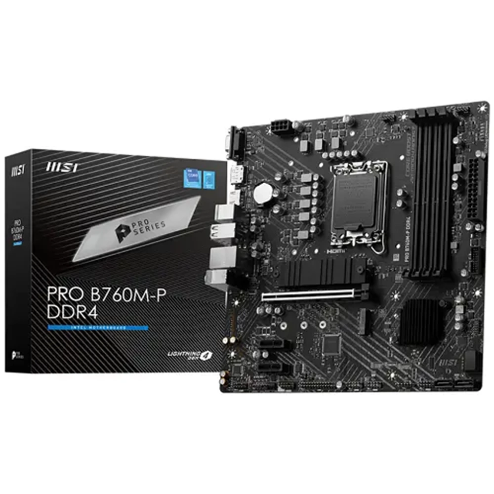 MSI PRO B760-P WIFI Intel B760 DDR4 LGA1700 Anakart