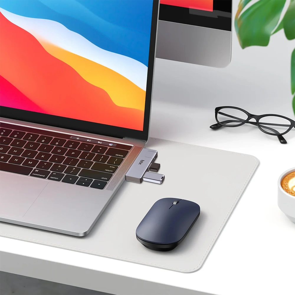 Bix BX22HB USB to Ethernet Gigabit, USB 3.2 USB 2.0 RJ45 Dönüştürücü Adaptör Hub