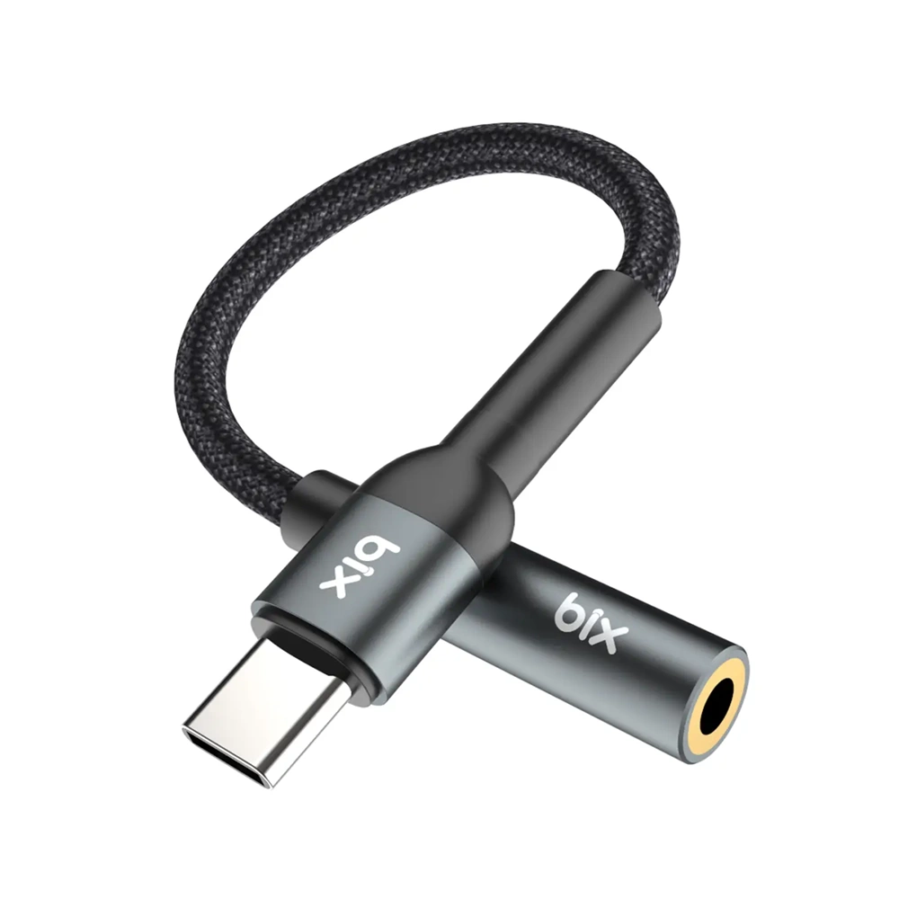 Bix BXAU2C Hi-Fi Type-C to 3.5mm Kulaklık Dönüştürücü Kablo