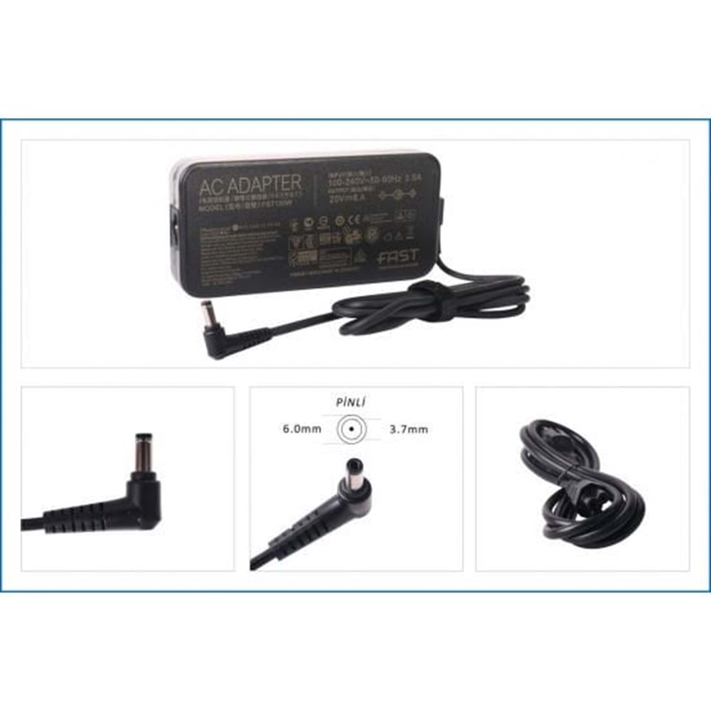 Fast CMADP196 20V 6.A 120W ASUS Gaming Adaptör (6.0*3.7mm)